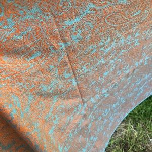 Vintage Pashmina brand paisley shawl scarf wrap